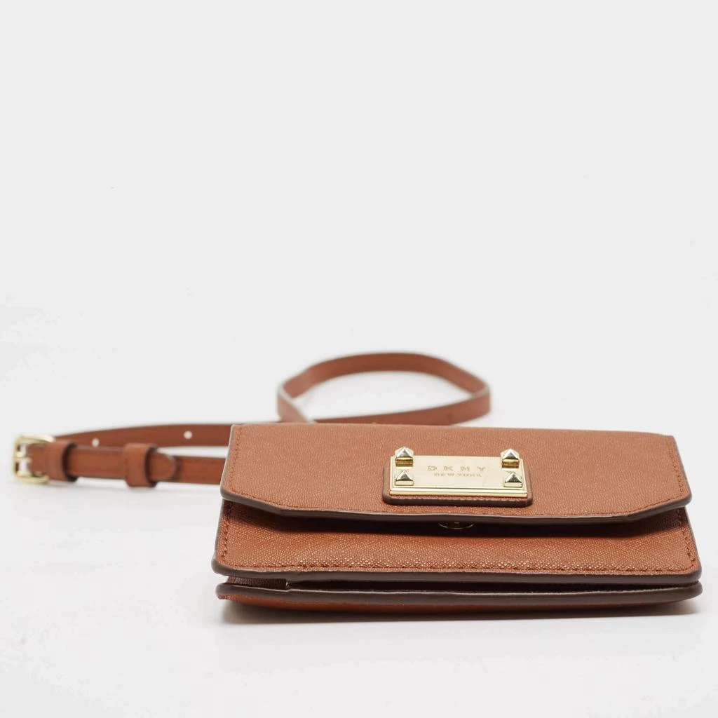 DKNY DKNY Brown Leather XS Crossbody Bag 8