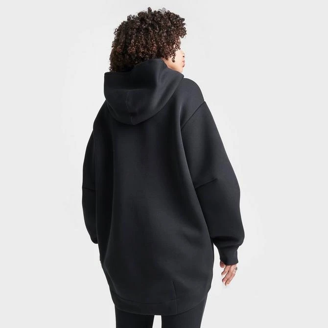 NIKE Women's Nike Sportswear Tech Fleece Oversized Cape Full-Zip Hoodie 4