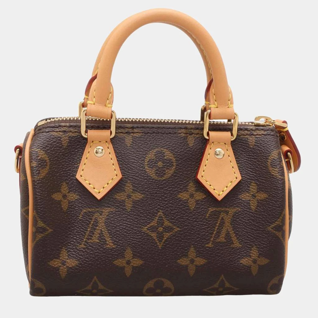 Louis Vuitton Louis Vuitton Brown Monogram Canvas Speedy Vivenne Shoulder Bag 4