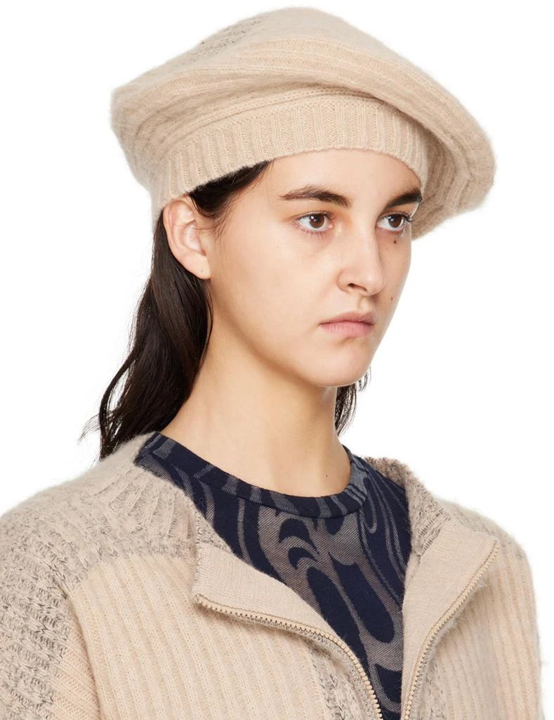 Eckhaus Latta Beige Poet Beret 2