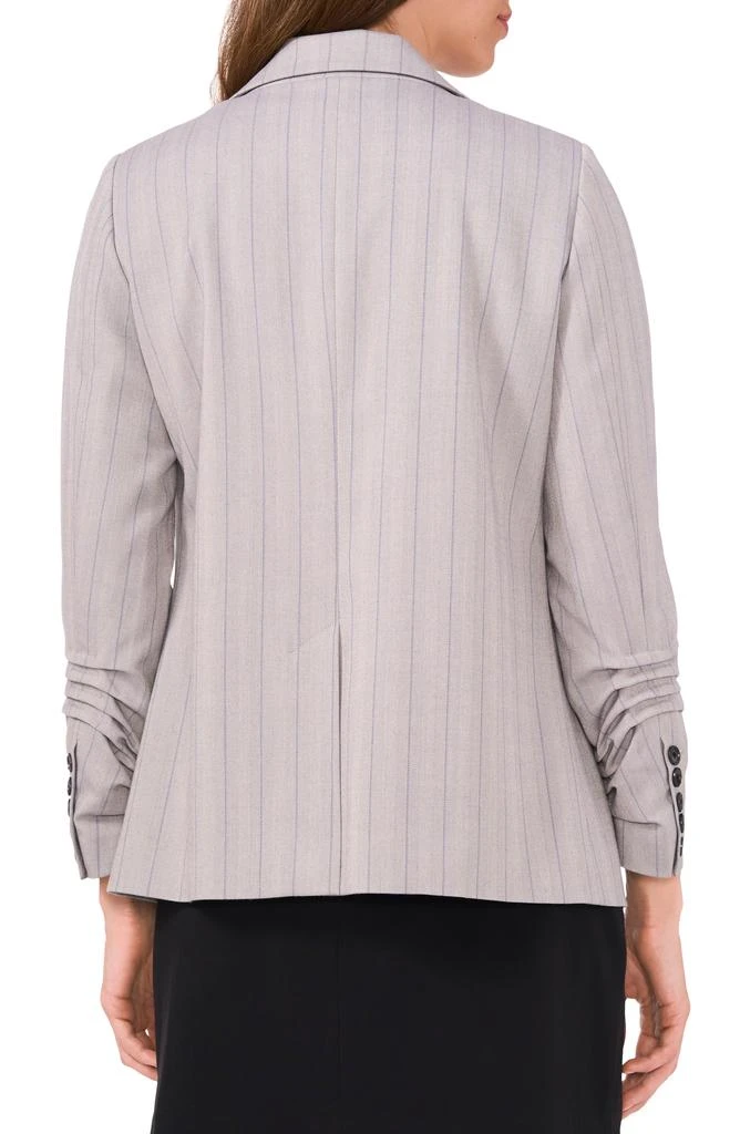 Halogen Pinstripe Open Front Blazer 2