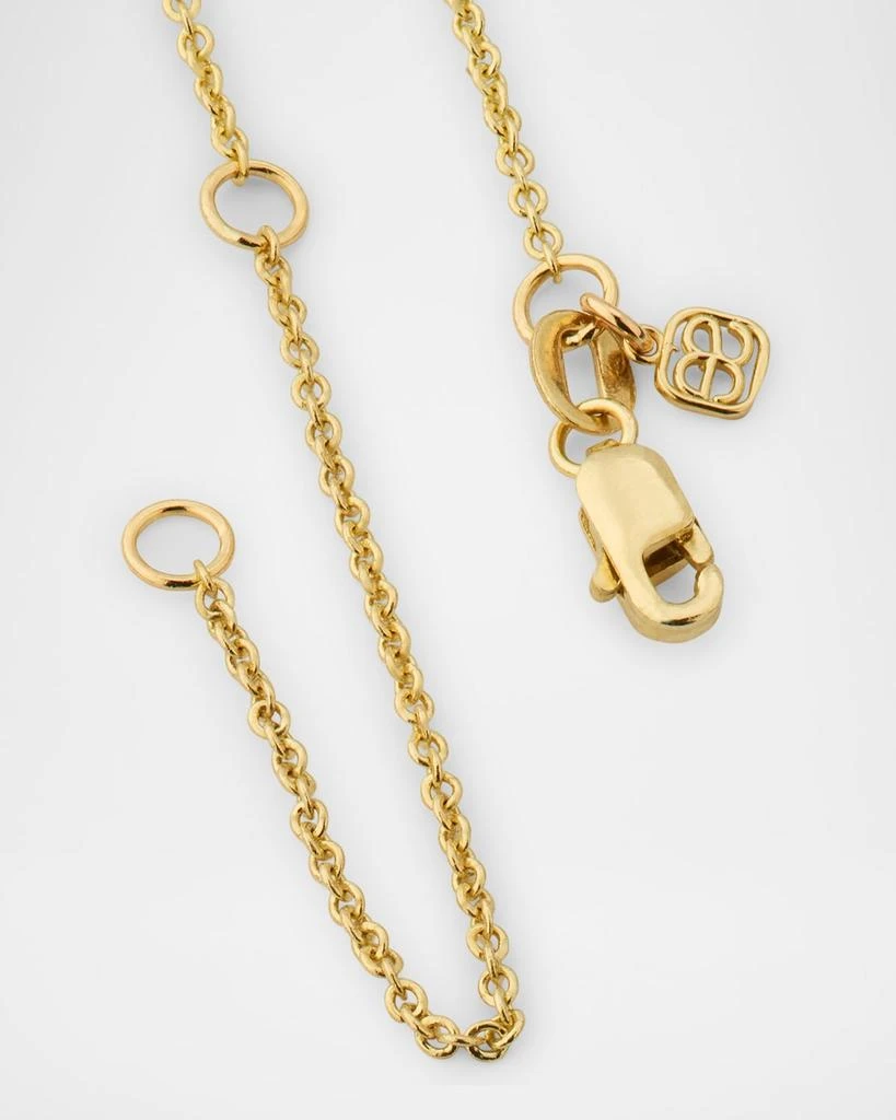 Sydney Evan Mosaic Gemstone Butterfly Pendant with Diamonds on Tiffany Chain Necklace 4