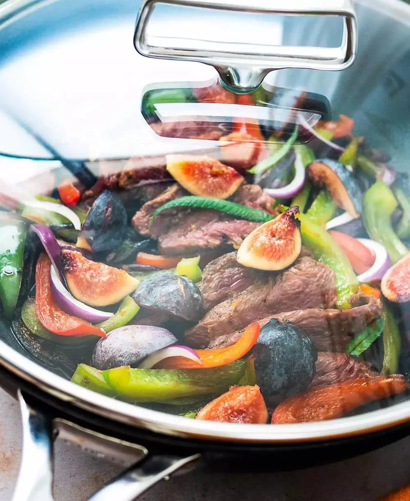 Cristel Castel Pro Ultralu 2-Qt. Nonstick Sauté Pan With Lid 3