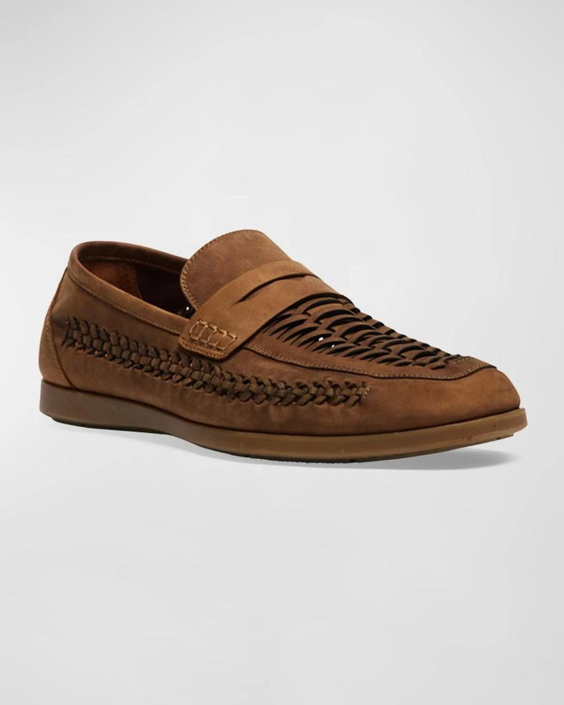 Rodd & Gunn Men's Gisborne Leather Huarache Penny Loafers 3