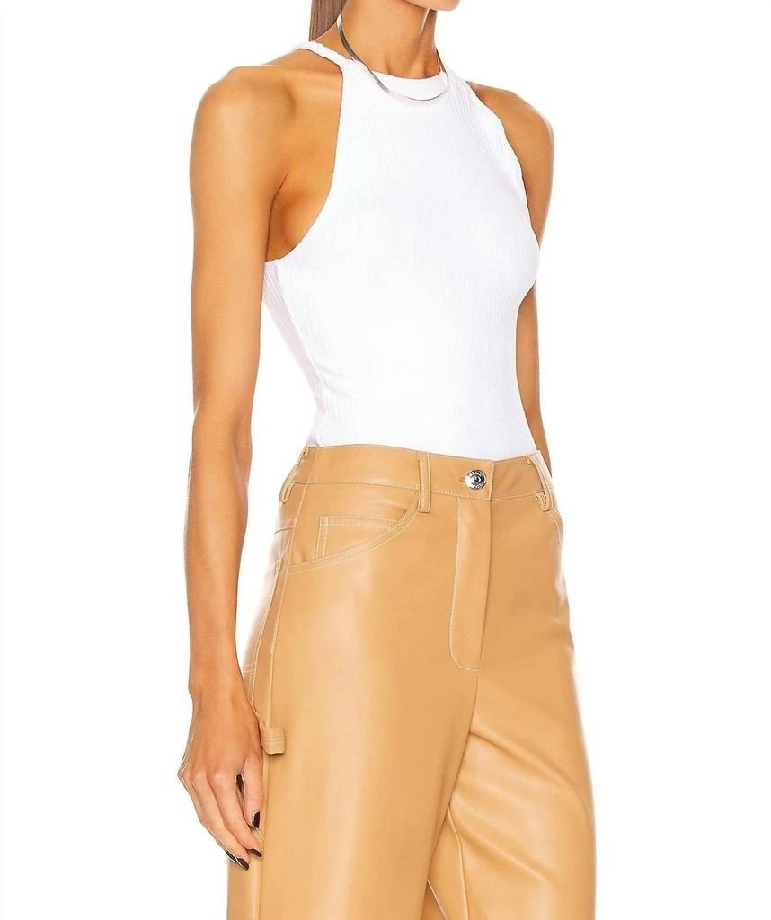 The Range The Range - Braided Strap Halter Top 2