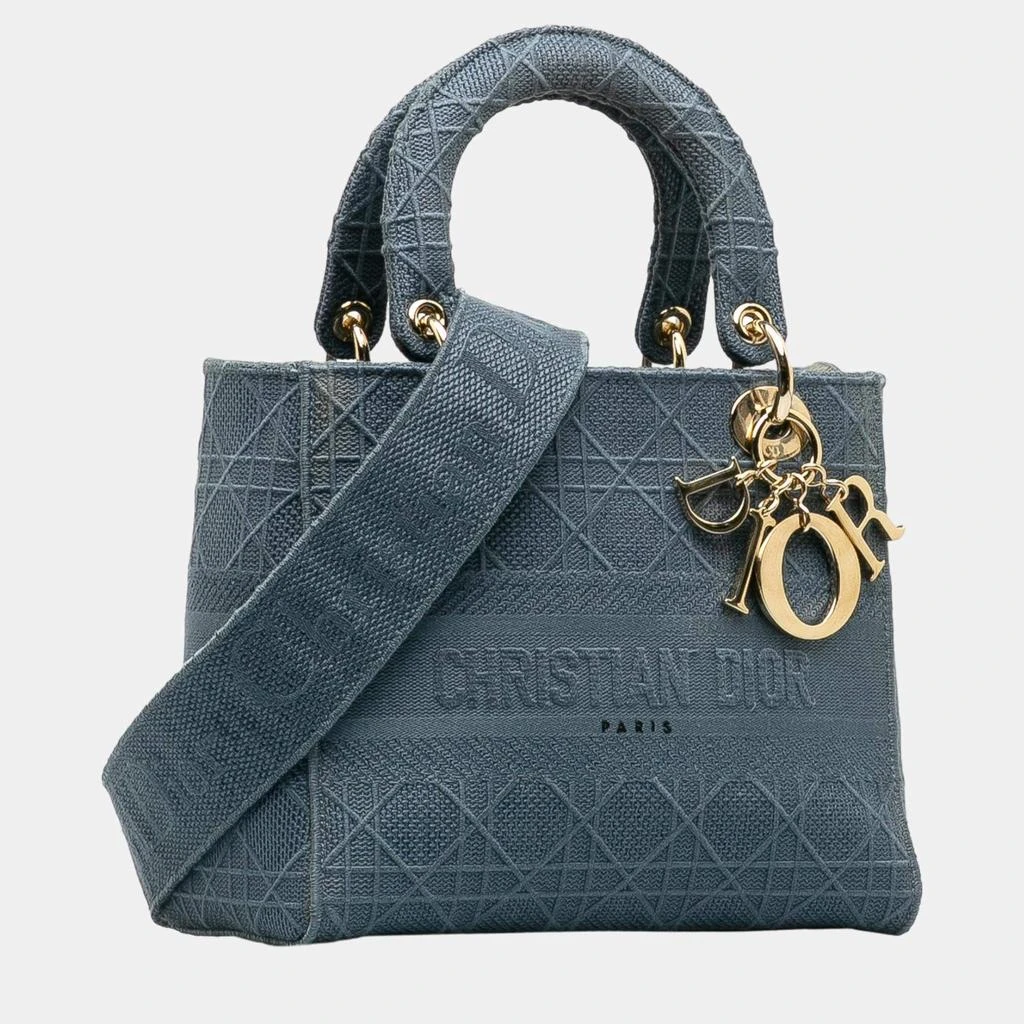 Dior Dior Blue Medium Cannage Lady D-Lite 2