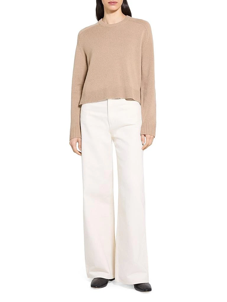 Theory Cashmere Crop Sweater 2