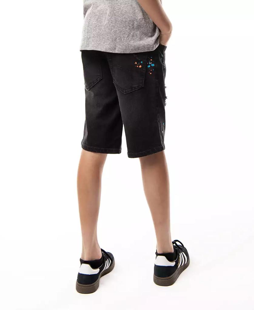 Ring of Fire Big Boys Revolve Stretch Denim Shorts