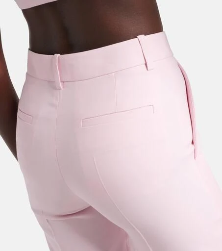 Valentino Wool and silk wide-leg pants 6