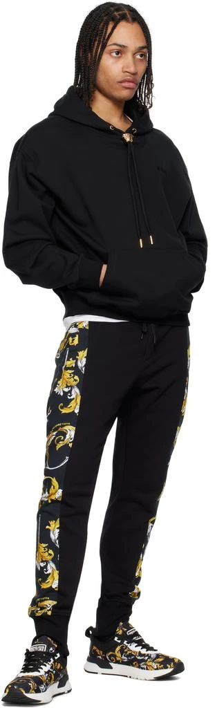 Versace Black & Gold Dynamic Sneakers 5