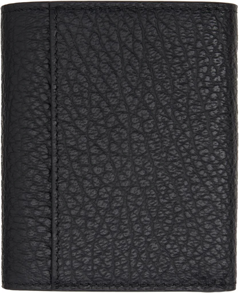 MAISON MARGIELA Black Four Stitches Wallet 2