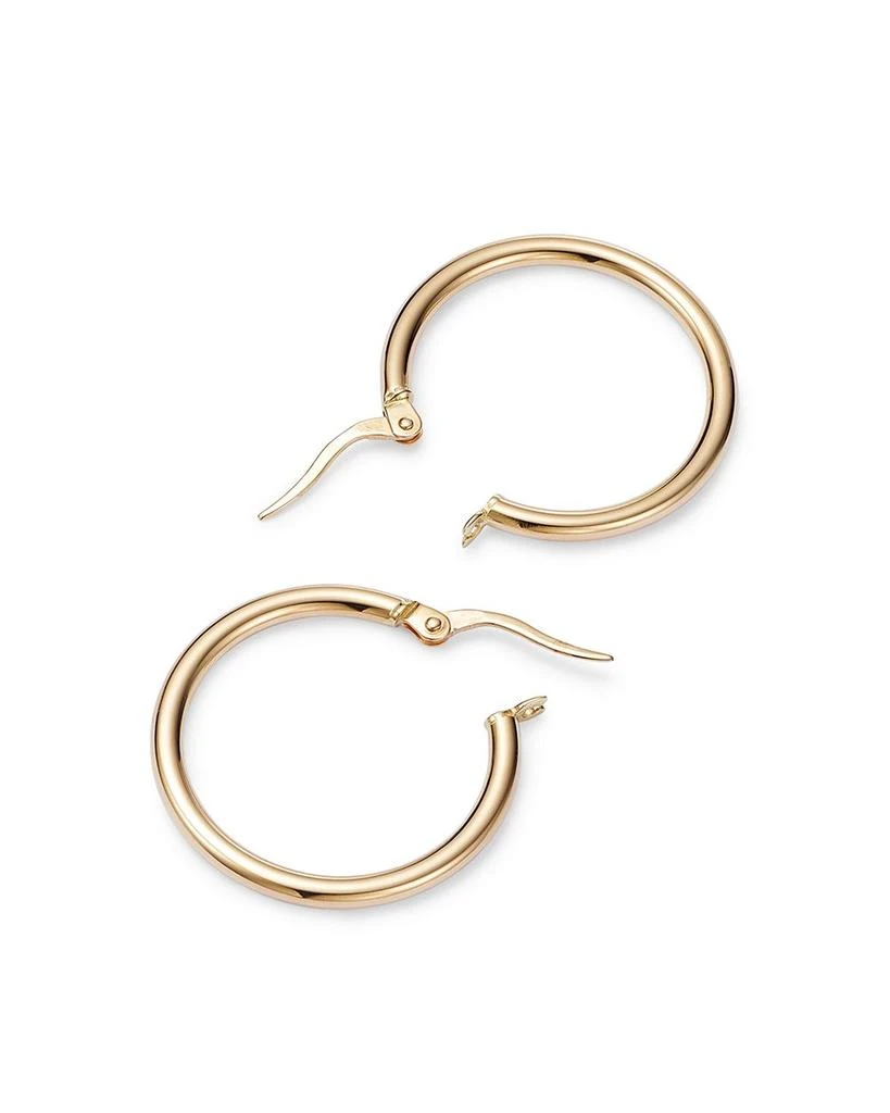 Roberto Coin 18K Yellow Gold Round Hoop Earrings 6