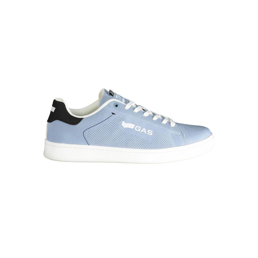 Gas Gas Blue Polyester Men Sneaker
