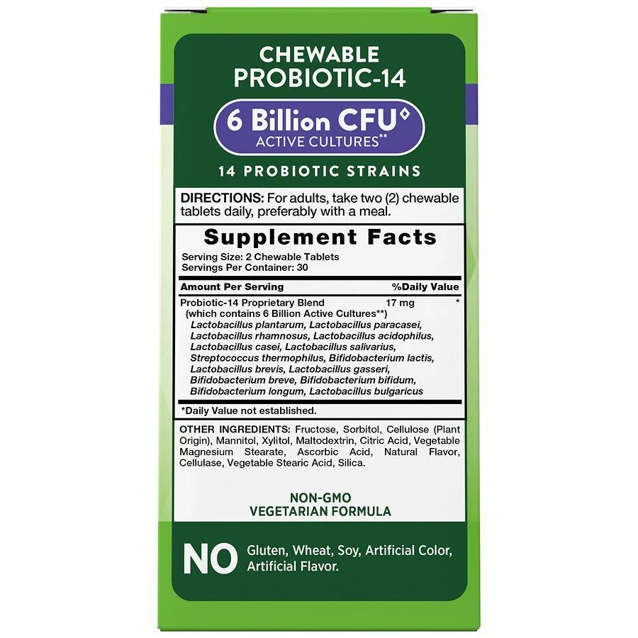 Nature's Truth Probiotic Chewable 6 Billion Natural Berry 4