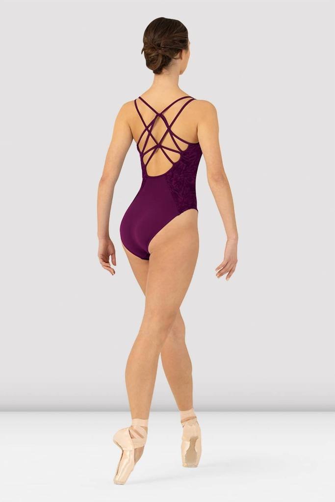 Bloch Audrey Camisole Leotard In Boysenberry
