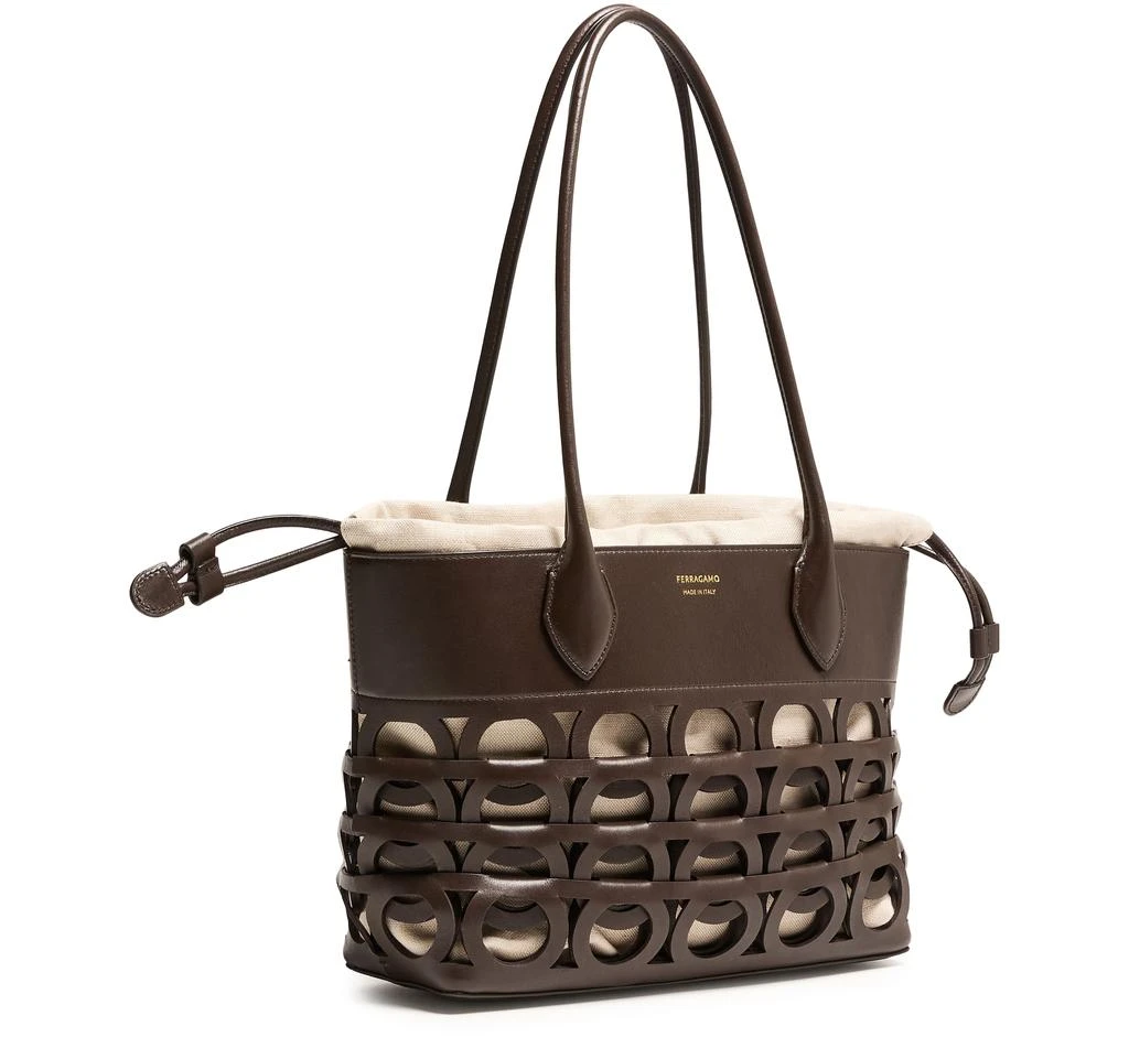 Salvatore Ferragamo Gancini tote bag 3