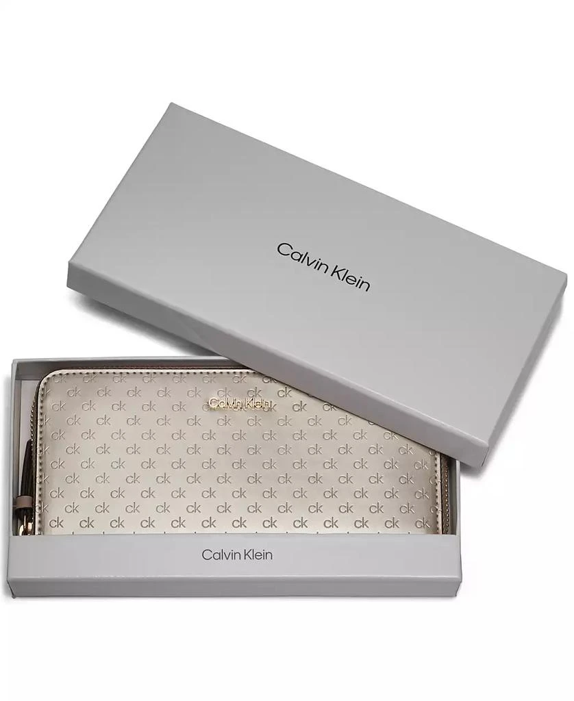 Calvin Klein Moon Signature Embossed Boxed Wallet