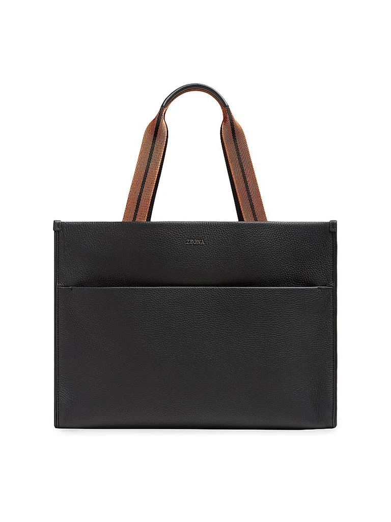 Zegna Deerskin Tote Bag E/W 1