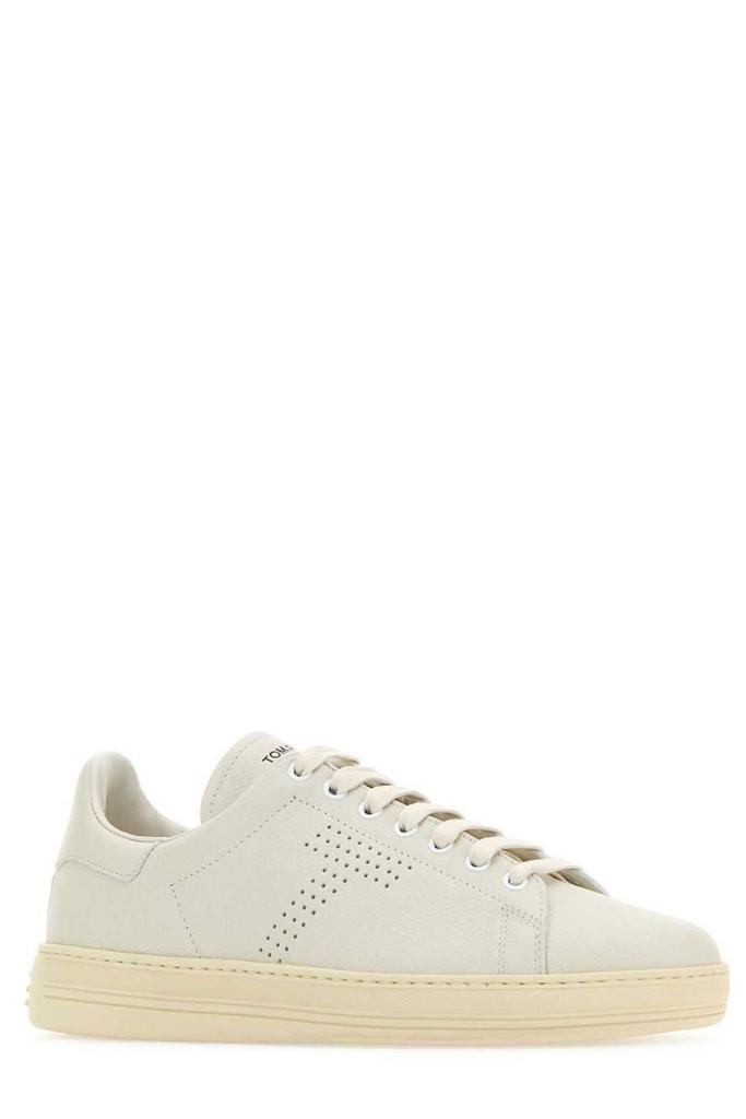 【送料&関税込】Tom Ford Warwick Lace-up Sneakers TOM FORD Warwick Leather Sneakers | Black | FARFETCH
