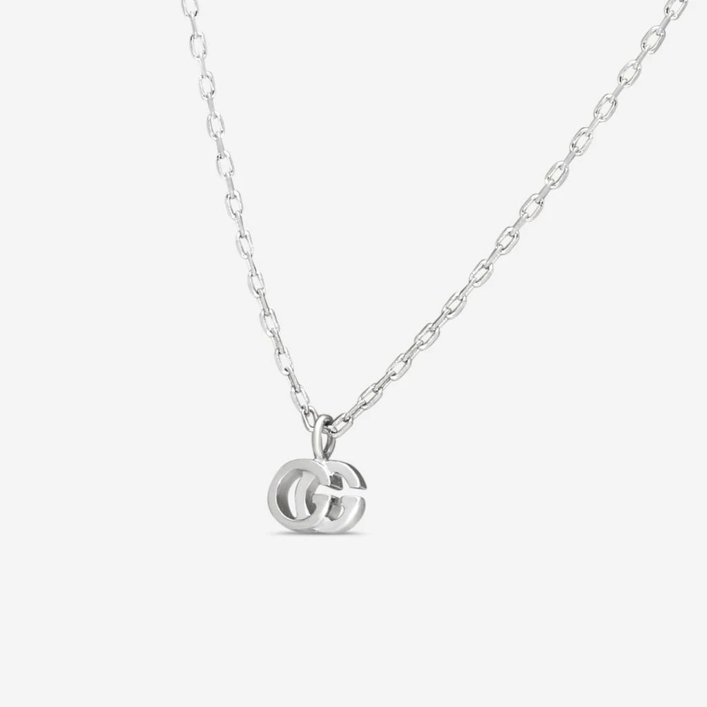 Gucci Gucci GG Running 18K White Gold Pendant Necklace YBB48163800200U-copy 2