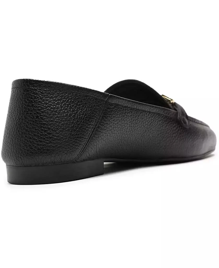Arezzo Emma Horse Bit Pebble Leather Classic Loafers 6