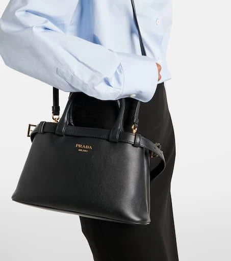 Prada Prada Buckle Small leather tote bag 7