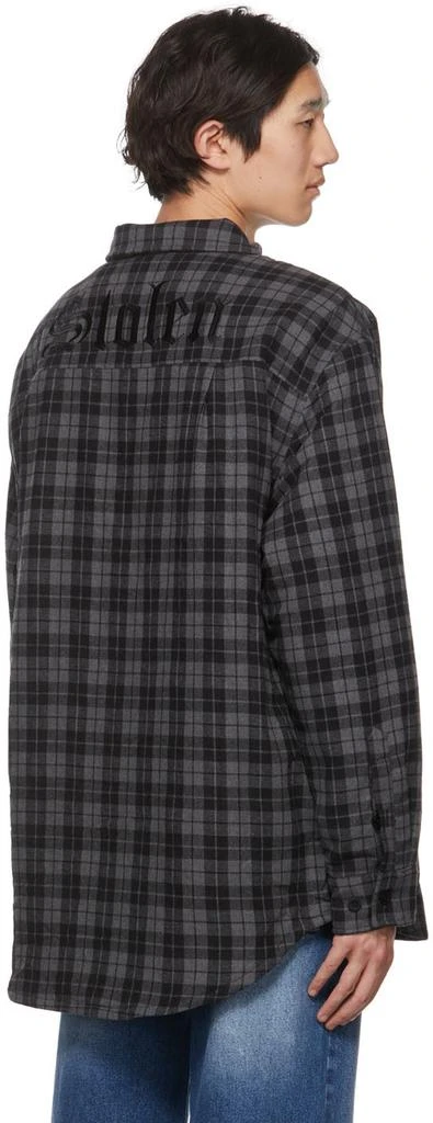 Stolen Girlfriends Club Black Inland Plaid Jacket 3