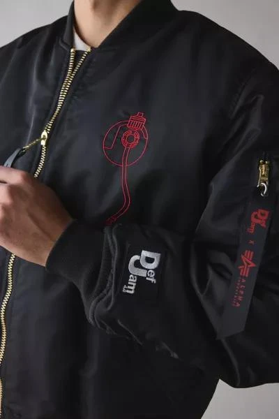 Alpha Industries Alpha Industries Def Jam 40th Anniversary MA-1 Bomber Jacket 4