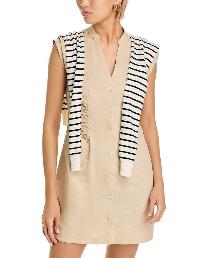 Derek Lam Lotte Mixed Media Dress