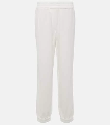Brunello Cucinelli Cotton jersey sweatpants 1