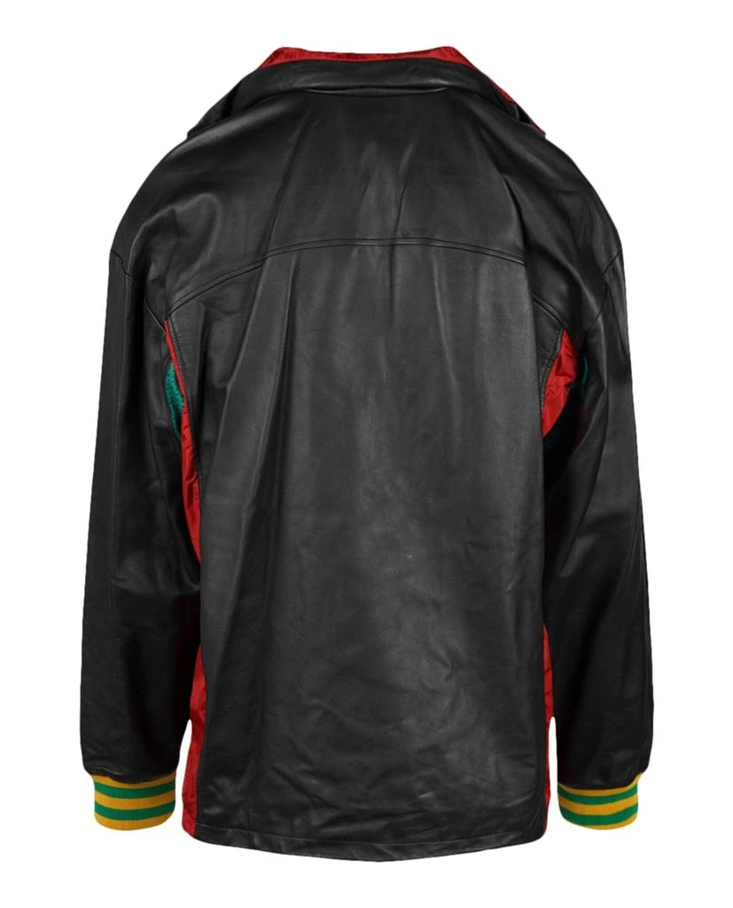 Gucci Leather Bomber Jacket 2