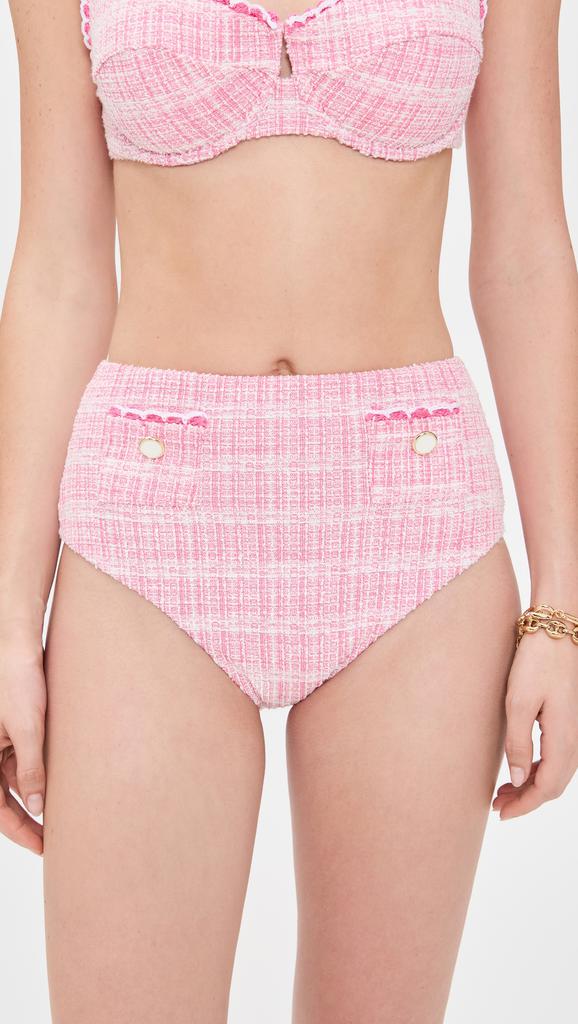 SIMKHAI Diana High Waisted Bikini Bottom