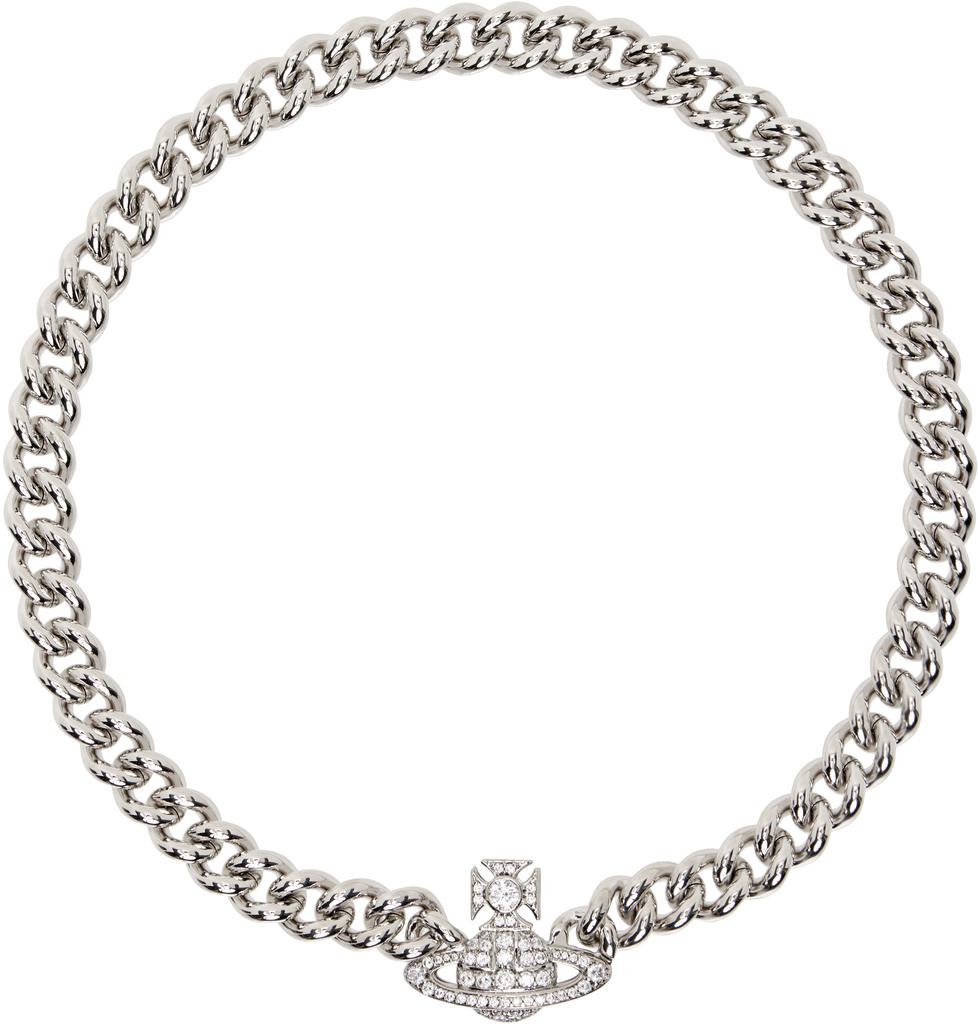Vivienne Westwood Silver Graziella Small Choker - Necklaces