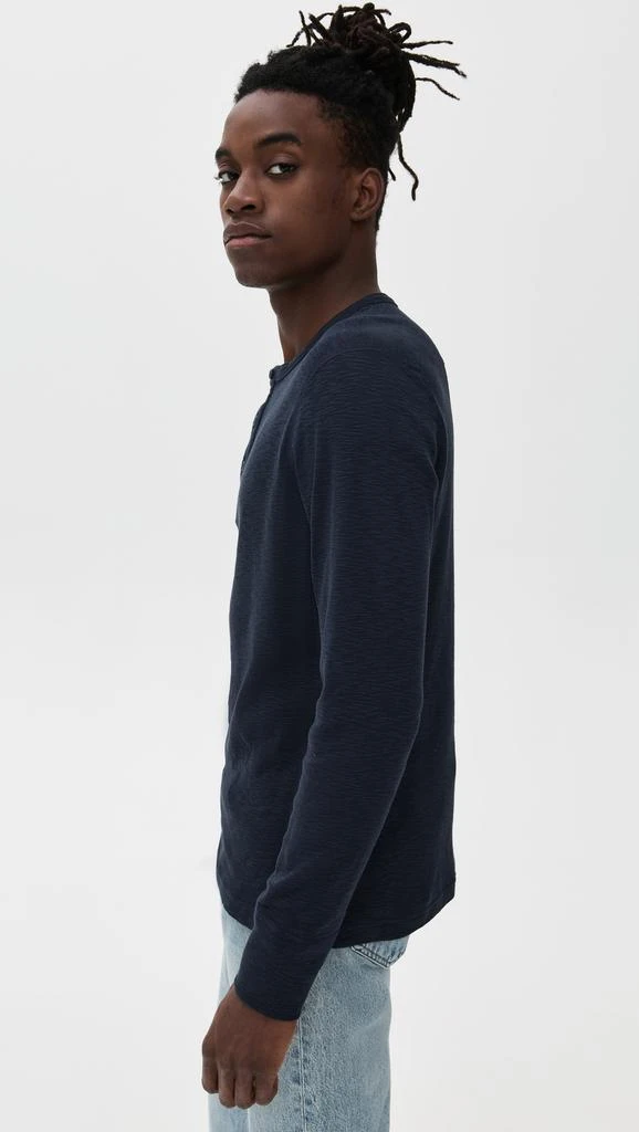 REIGNING CHAMP 1x1 Slub Slim Henley 3