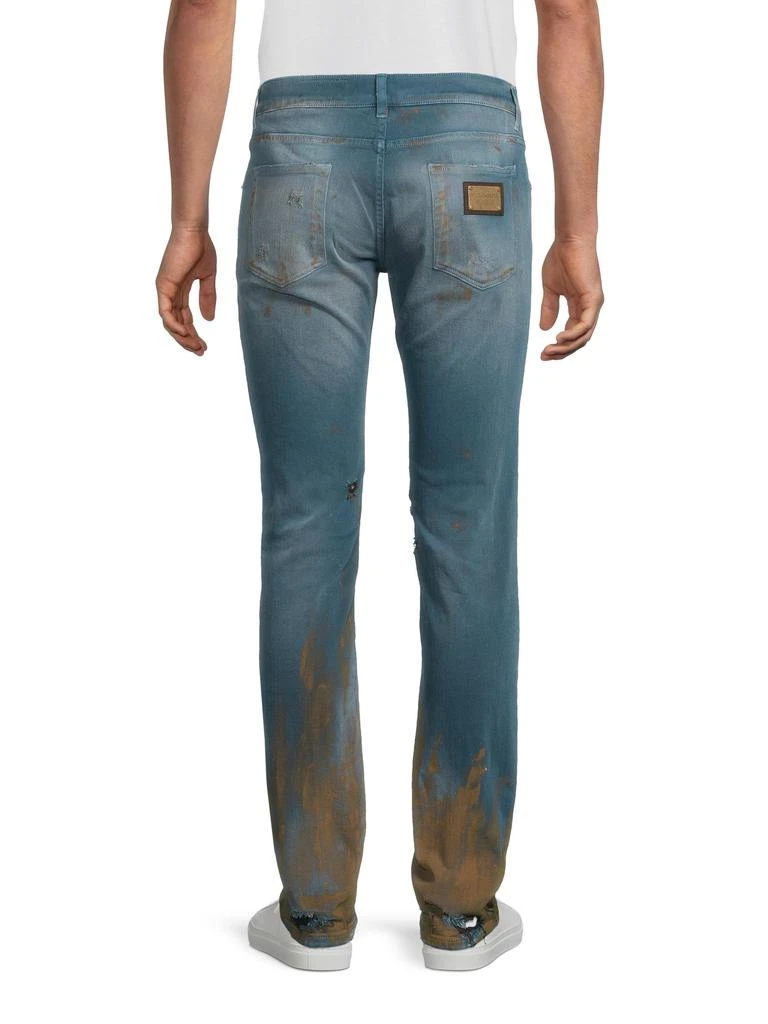Dolce 
Gabbana ​Skinny Cotton-Blend Jeans 2