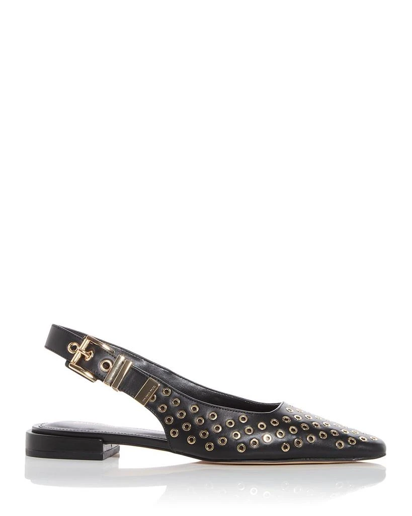 Michael Kors Women's Darrington Grommet Embellished Slingback Flats 2