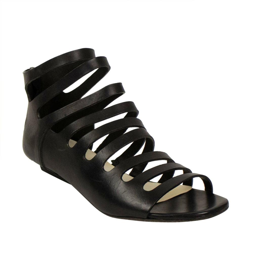 Marsell Marsell 'Sandaletto' Calf Skin Leather Heels Sandals - Black