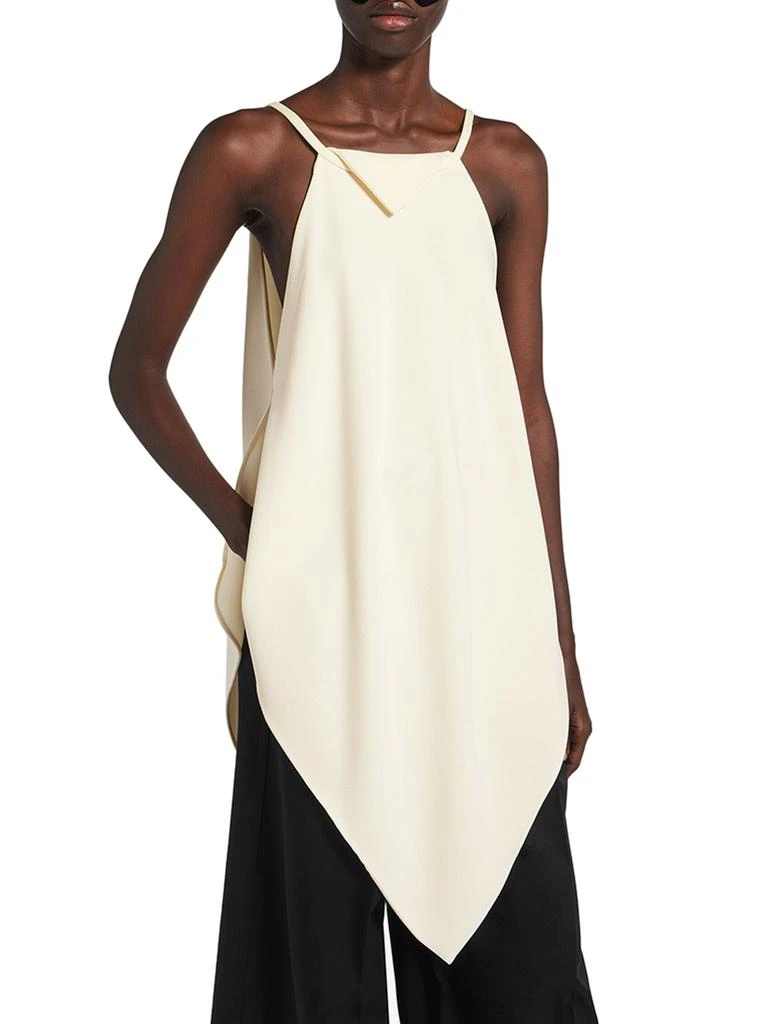 Balenciaga WOMEN`S SCARF TOP IN IVORY 3