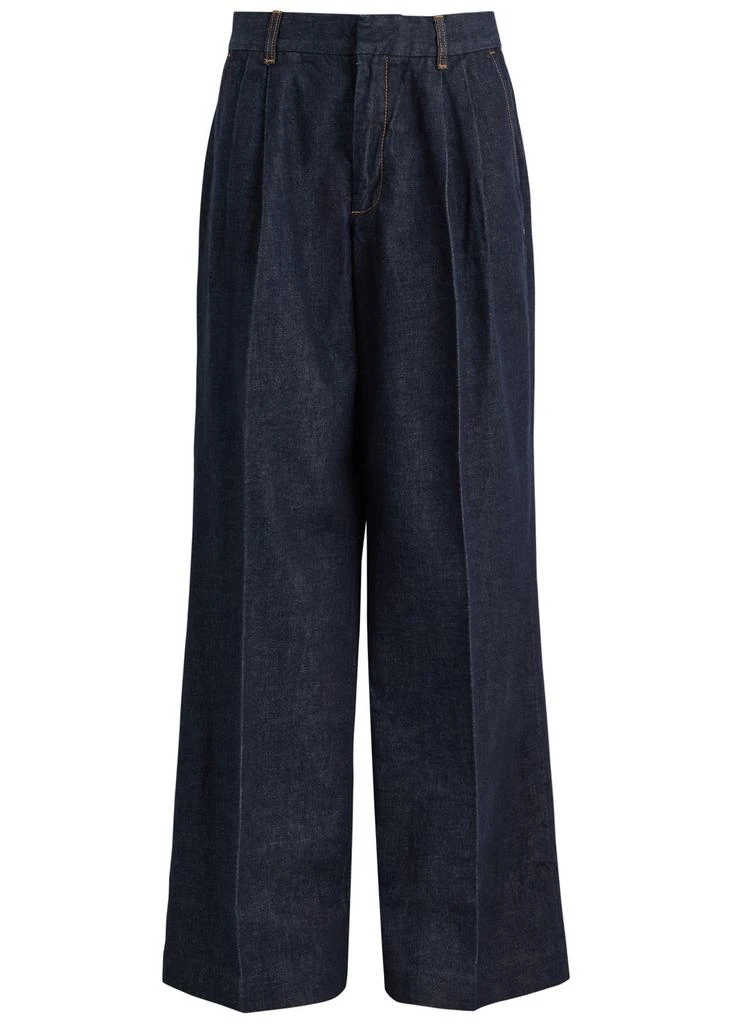 Zimmermann Illustration wide-leg jeans  1