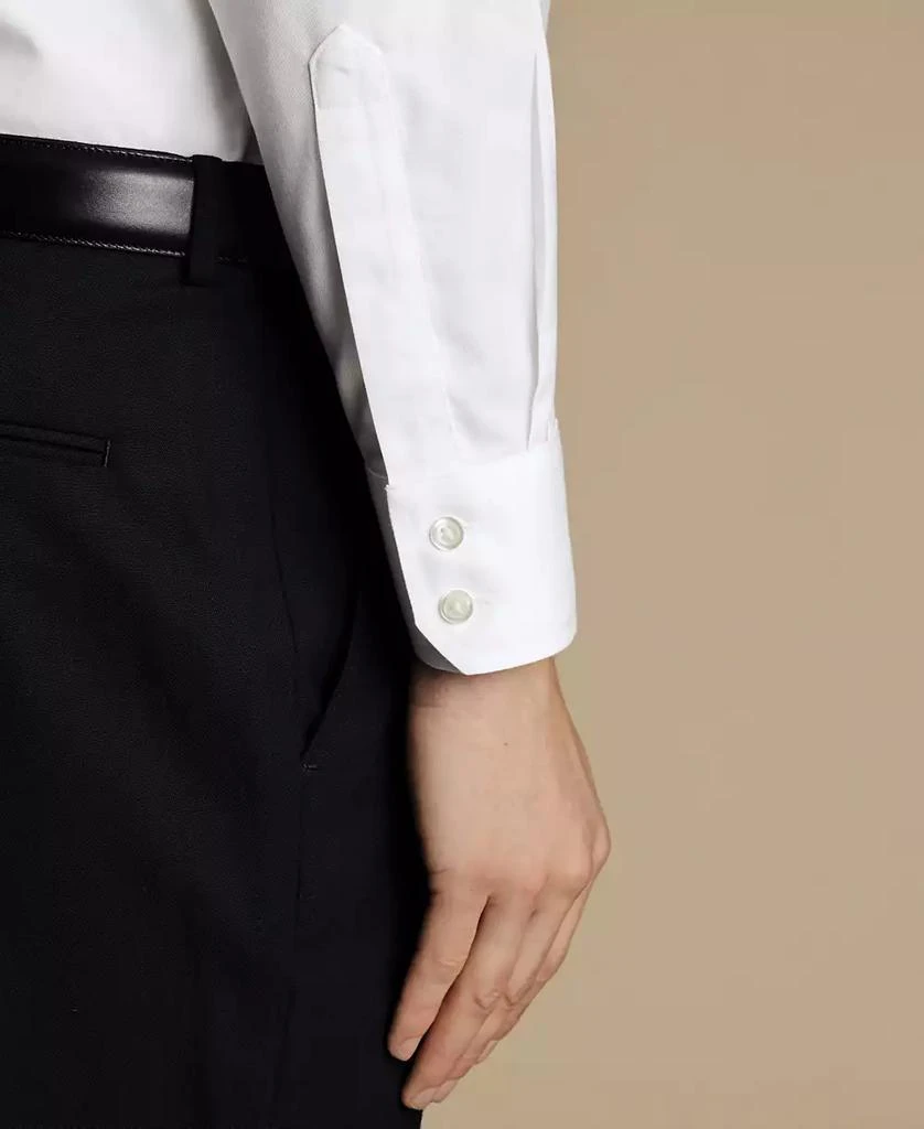 Charles Tyrwhitt Men's Slim-Fit Twill Dress Shirt 4