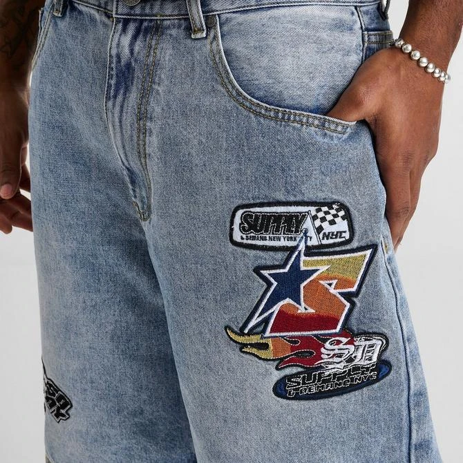 SUPPLY & DEMAND Men's Supply & Demand Buddy Denim Jean Shorts 5