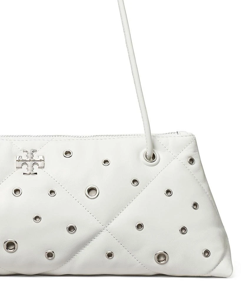Tory Burch Kira Diamond Quilt Grommet East West Shoulder Bag 5