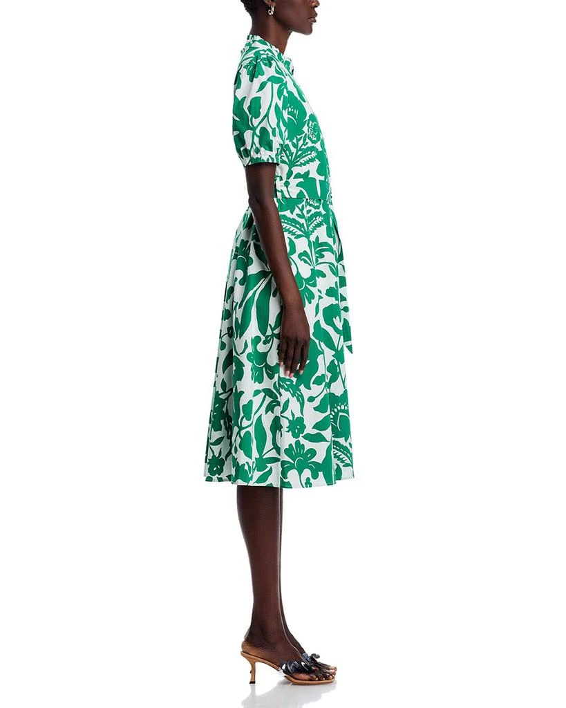 Tahari Floral Print Belted Dress 5