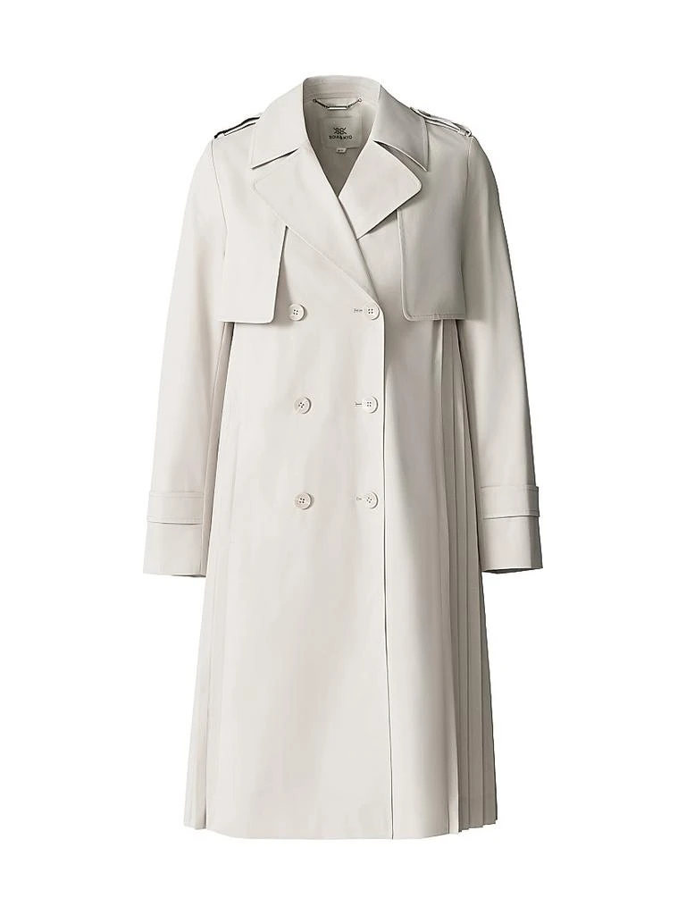 Soia 
Kyo Elanor Pleated Trench Coat
