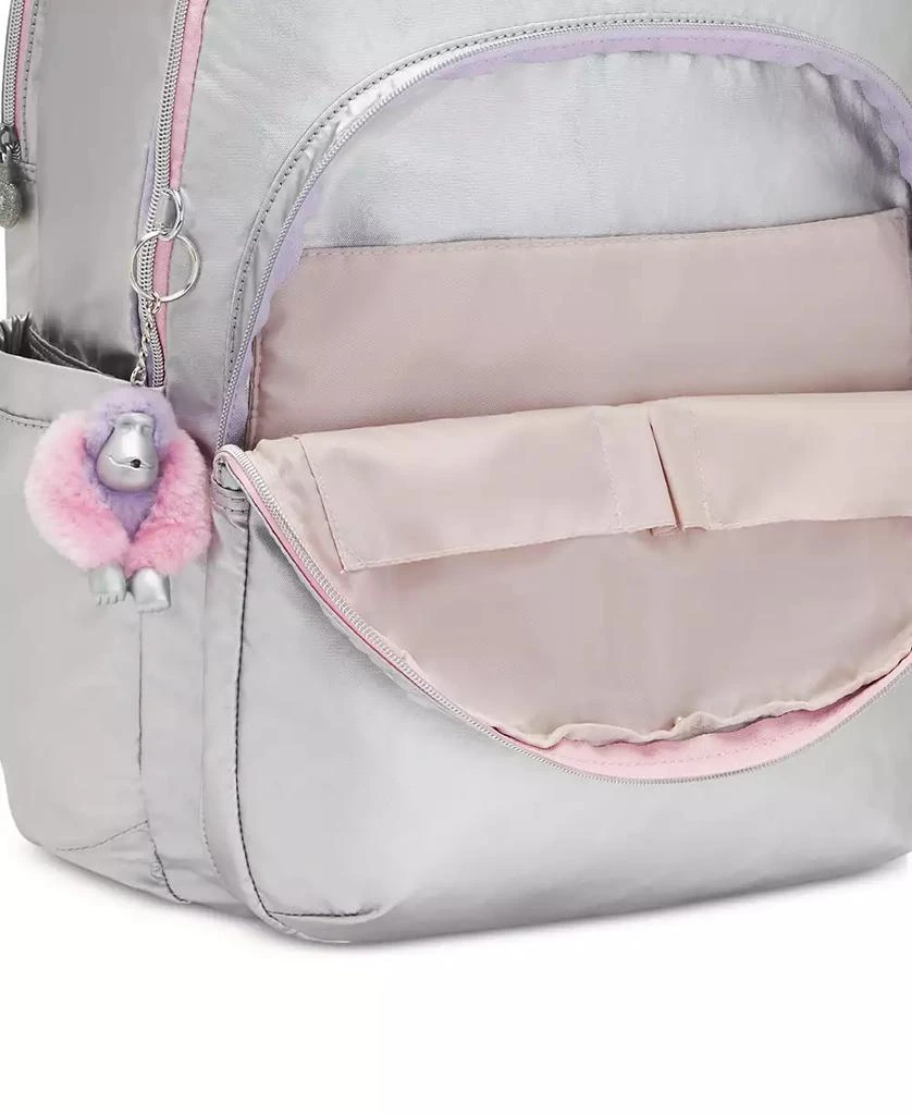 Kipling Seoul Extra Large Candy Metal Nylon 17" Laptop Backpack 13