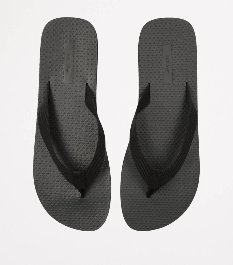 The Row Dune Leather Flip Flops 4