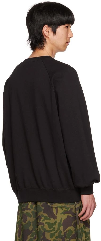 LU'U DAN Black Knotted Snake Sweatshirt 3