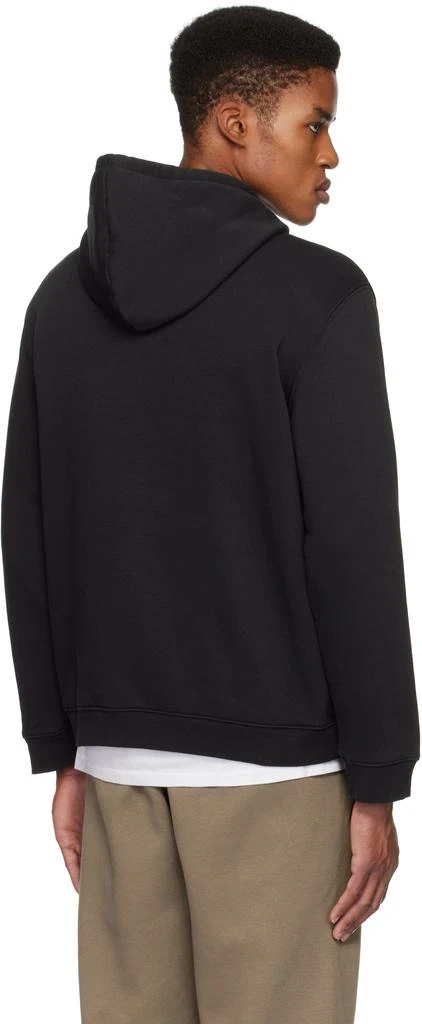 SKIMS Black Fleece Lounge Classic Hoodie 3