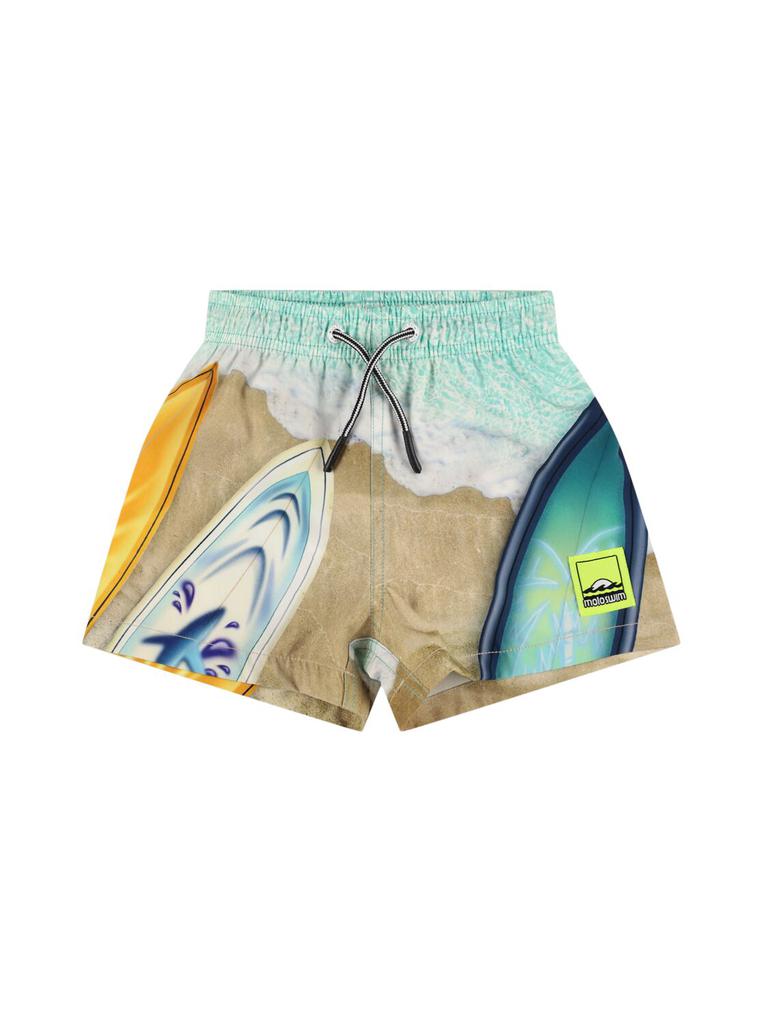 MOLO Printed Recycled Nylon Swim Shorts