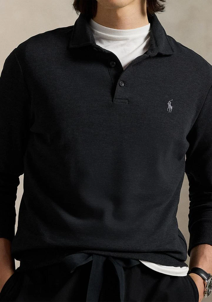 Ralph Lauren Luxury Jersey Polo Collar Pullover 3